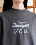 VOU LOGO L/S TEE (BLACK)