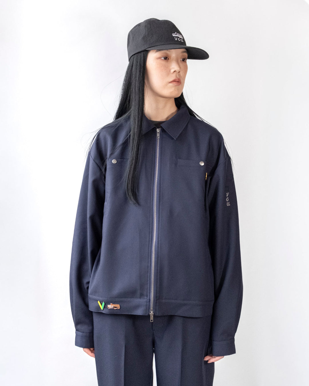 VOU/棒 ORIGINAL / VOU EZ JACKET (NAVY) – VOU/棒 ONLINE