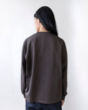 【COMING SOON】<br>VOU LOGO L/S TEE (BLACK)