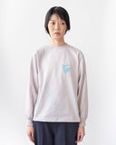 BIRDS ON VOU L/S TEE (GRAY)