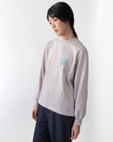 BIRDS ON VOU L/S TEE (GRAY)
