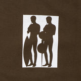 SESSION TEE (BROWN)