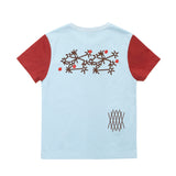 260626_rideonvou TEE (LIGHT BLUE x RED)