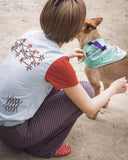 260626_rideonvou TEE (LIGHT BLUE x RED)