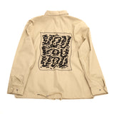 VOU ameba logo jacket (BEIGE)