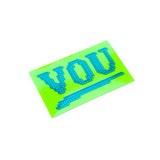 VOU lightgreen sticker