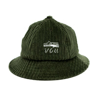 VOU CORDUROY HAT (GREEN)