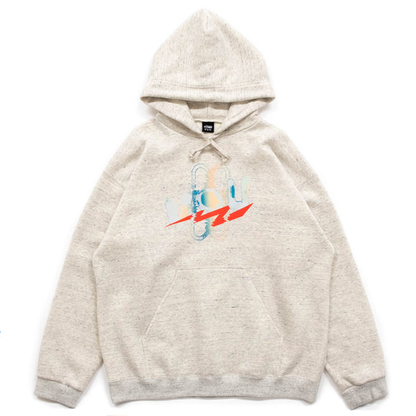 Voltage On Unlimited HOODIE (杢ホワイト)